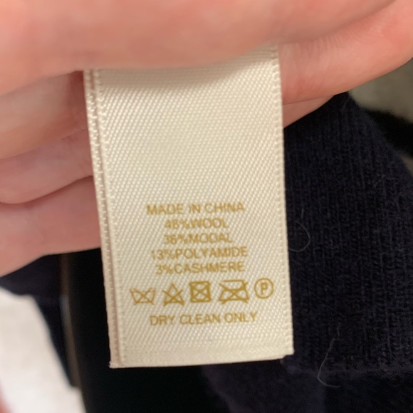 ♠️ Kate Spade Cashmere/Wool Blend Size S Block Stripped Sweater. - Picture 9 of 10